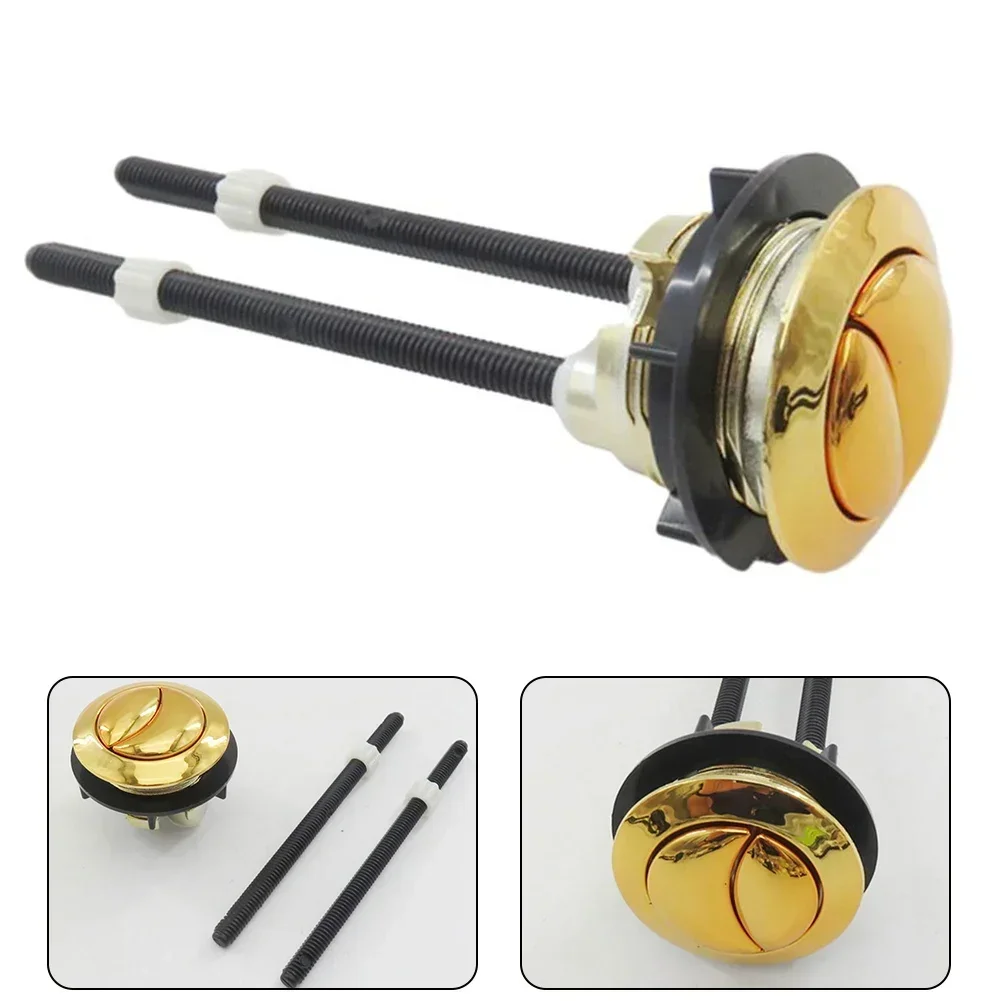 Toilet Fill Valve - Golden Toilet Button Toilet Water Tank