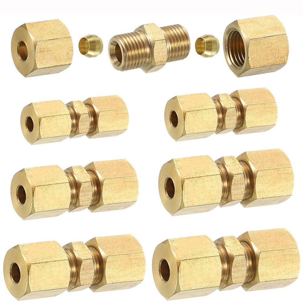 Compression Fitting Brass - Brass Brass Compression Fitting 4 5