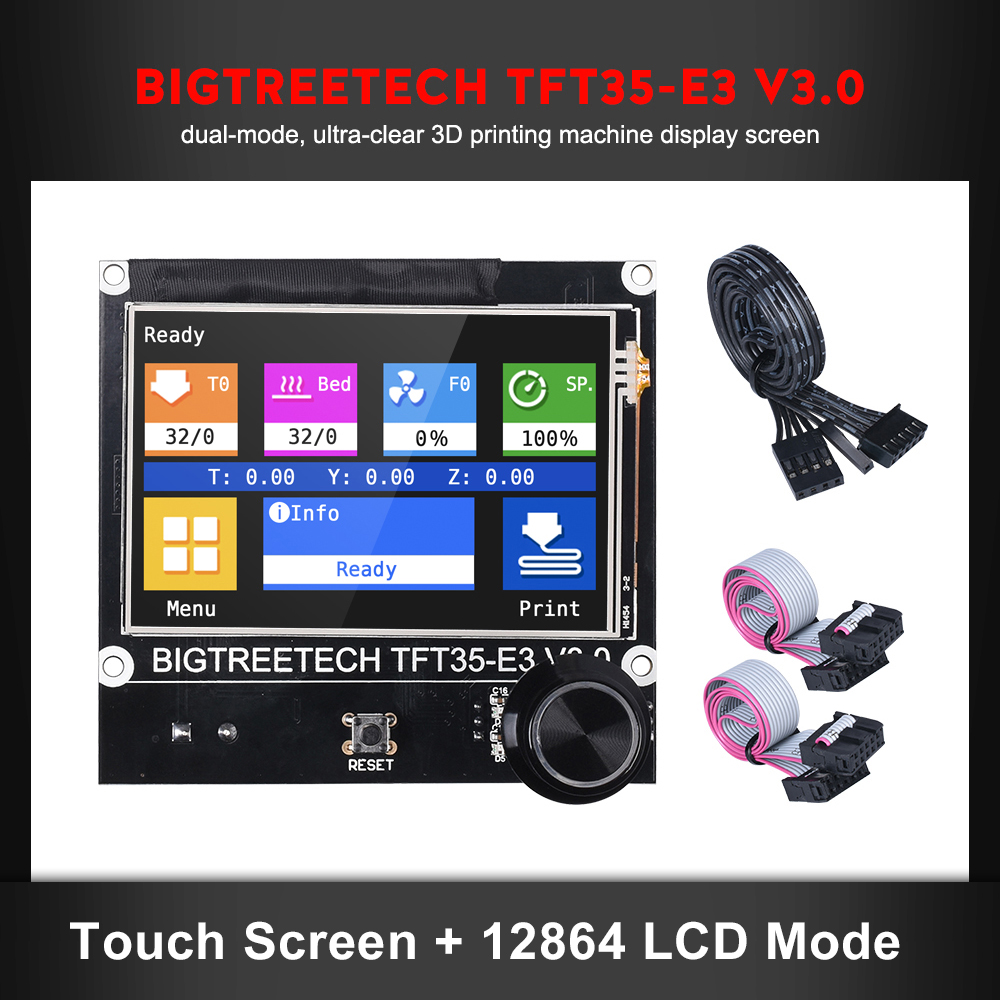 BIGTREETECH TFT35 E3 V3.0 3D P - Creality Printer Ender 3 V3 recension och pris