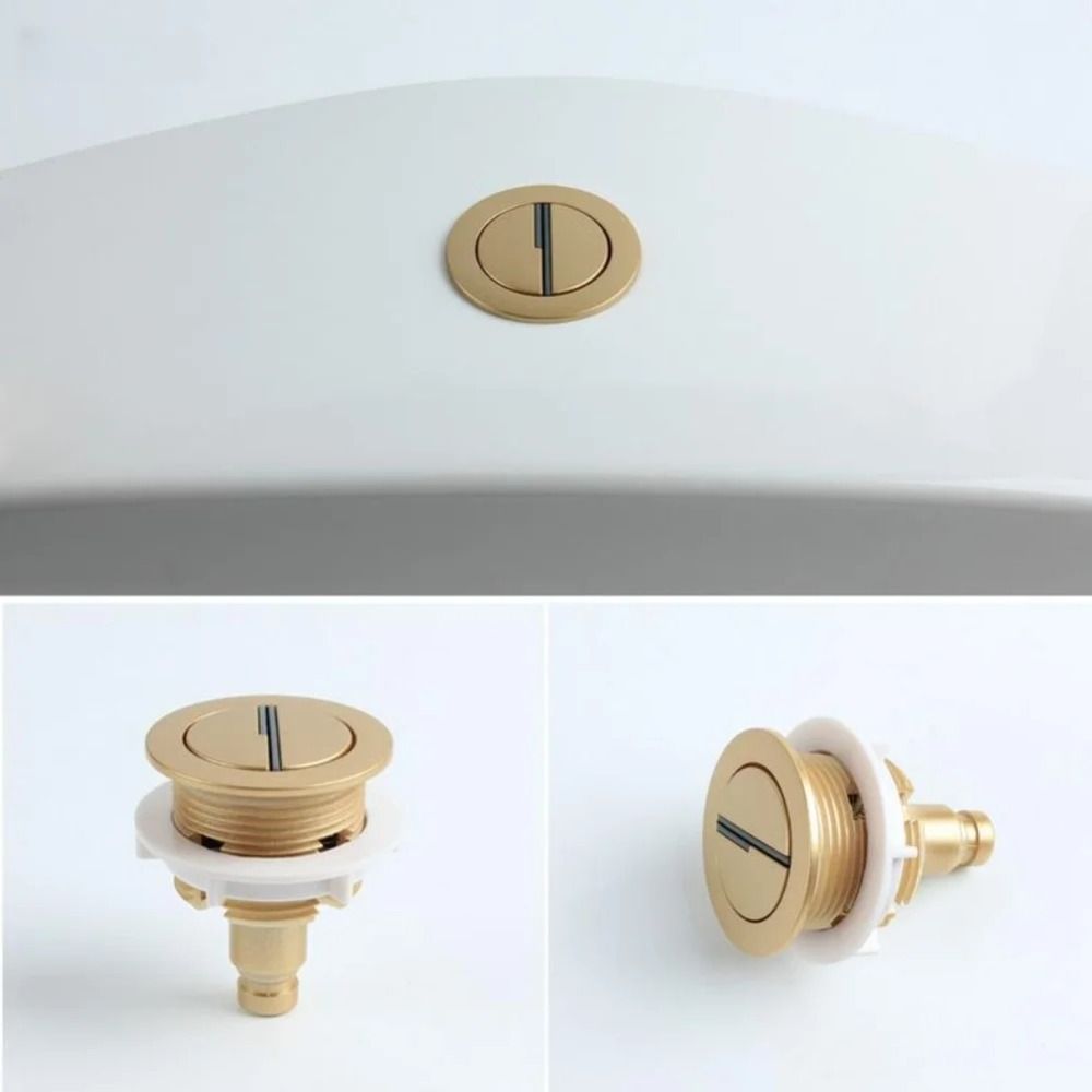 Chrome Plating Toilet Push But - Toilet Fill Valve recension och pris