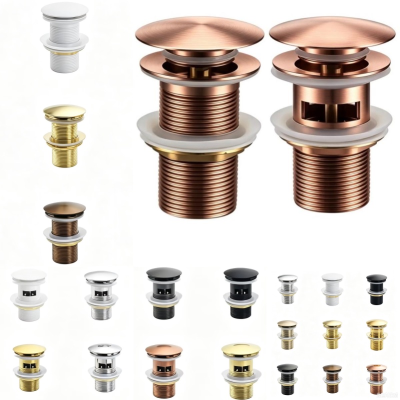 Bathroom Black Sink Stopper Wa - Overflow Pipe Clip recension och pris
