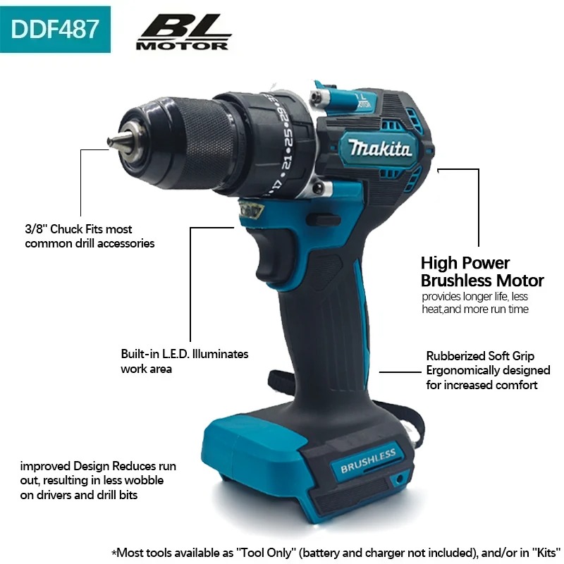 2026 Original Makita DDF487 18 - Makita Drill Ddf484 recension och pris